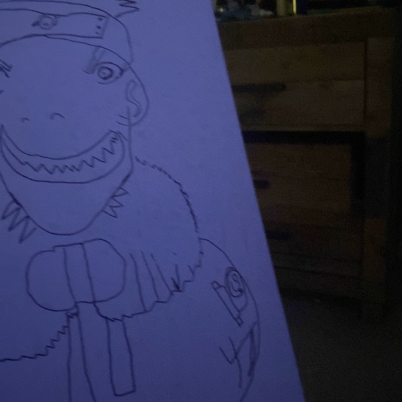 Painting of a character from Naruto - Picture 2 of 2